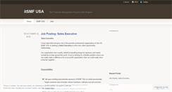 Desktop Screenshot of itsmfusa.wordpress.com