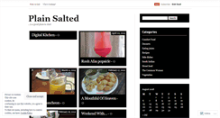 Desktop Screenshot of plainsalted.wordpress.com