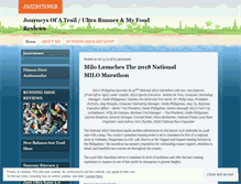 Tablet Screenshot of jazzrunner.wordpress.com