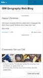 Mobile Screenshot of ismgeography.wordpress.com