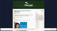 Desktop Screenshot of pihlaja.wordpress.com