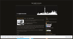 Desktop Screenshot of nightinto.wordpress.com