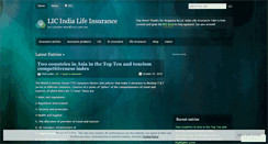 Desktop Screenshot of licindia300.wordpress.com