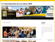 Tablet Screenshot of loscabosgobmx.wordpress.com