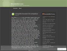 Tablet Screenshot of mountainbiketouren.wordpress.com