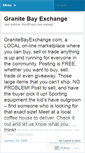 Mobile Screenshot of granitebayexchange.wordpress.com