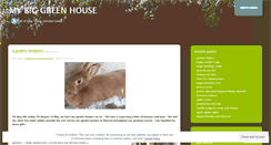 Desktop Screenshot of mybiggreenhouse.wordpress.com