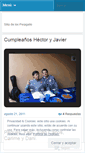 Mobile Screenshot of familiaperagallo.wordpress.com