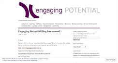 Desktop Screenshot of engagingpotential.wordpress.com