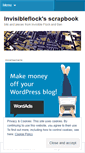 Mobile Screenshot of invisibleflock.wordpress.com