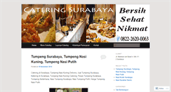 Desktop Screenshot of cateringsurabayaenak.wordpress.com