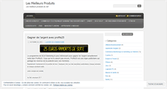 Desktop Screenshot of lesmeilleursproduits.wordpress.com