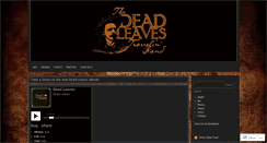 Desktop Screenshot of deadleavesmusic.wordpress.com