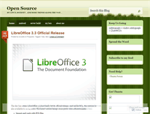 Tablet Screenshot of opensourceexcedio.wordpress.com