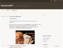 Tablet Screenshot of literatura2011.wordpress.com