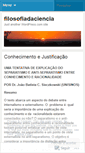 Mobile Screenshot of filosofiadaciencia.wordpress.com