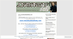 Desktop Screenshot of jonathandaledaily.wordpress.com