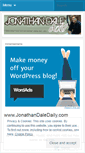 Mobile Screenshot of jonathandaledaily.wordpress.com