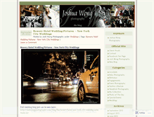 Tablet Screenshot of joshwongphotography.wordpress.com