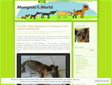 Tablet Screenshot of mongrelsoftheworld.wordpress.com