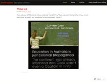 Tablet Screenshot of daownunder.wordpress.com
