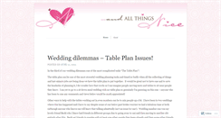 Desktop Screenshot of aatnweddingfavours.wordpress.com