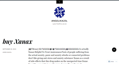 Desktop Screenshot of angelika25l.wordpress.com