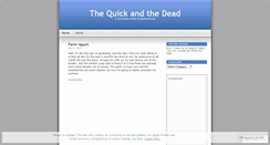 Desktop Screenshot of jeffreyquick.wordpress.com