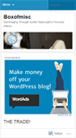 Mobile Screenshot of boxofmisc.wordpress.com