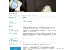 Tablet Screenshot of boxofmisc.wordpress.com