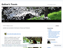Tablet Screenshot of mgulliver.wordpress.com
