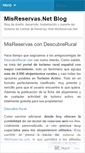 Mobile Screenshot of misreservas.wordpress.com