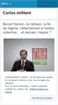Mobile Screenshot of carlosmilitant.wordpress.com