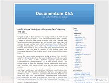 Tablet Screenshot of dmdaa.wordpress.com