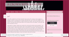 Desktop Screenshot of mrsgainternational2012.wordpress.com