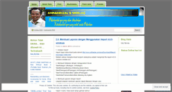 Desktop Screenshot of ahmadrizal.wordpress.com