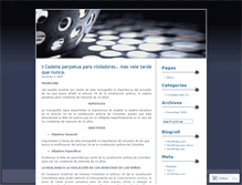 Tablet Screenshot of investigacion09.wordpress.com