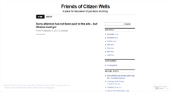 Desktop Screenshot of friendsofcw.wordpress.com