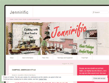 Tablet Screenshot of jennirific.wordpress.com