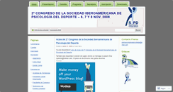 Desktop Screenshot of congresosipd.wordpress.com