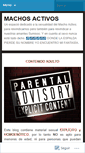 Mobile Screenshot of machosactivos.wordpress.com