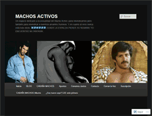 Tablet Screenshot of machosactivos.wordpress.com