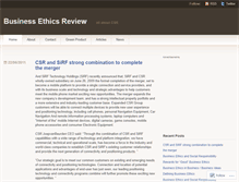 Tablet Screenshot of businessethicsreview.wordpress.com