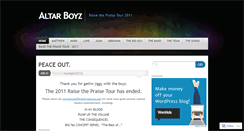 Desktop Screenshot of boyband4jesus.wordpress.com