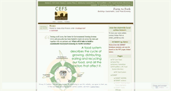 Desktop Screenshot of ncsustainablefood.wordpress.com