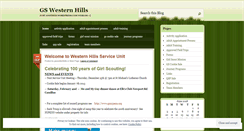 Desktop Screenshot of gswesternhills.wordpress.com