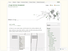 Tablet Screenshot of intranode.wordpress.com