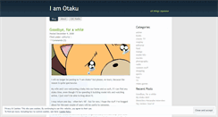 Desktop Screenshot of iamotaku.wordpress.com