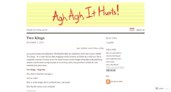 Desktop Screenshot of aghagh.wordpress.com