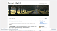 Desktop Screenshot of nannyjay.wordpress.com